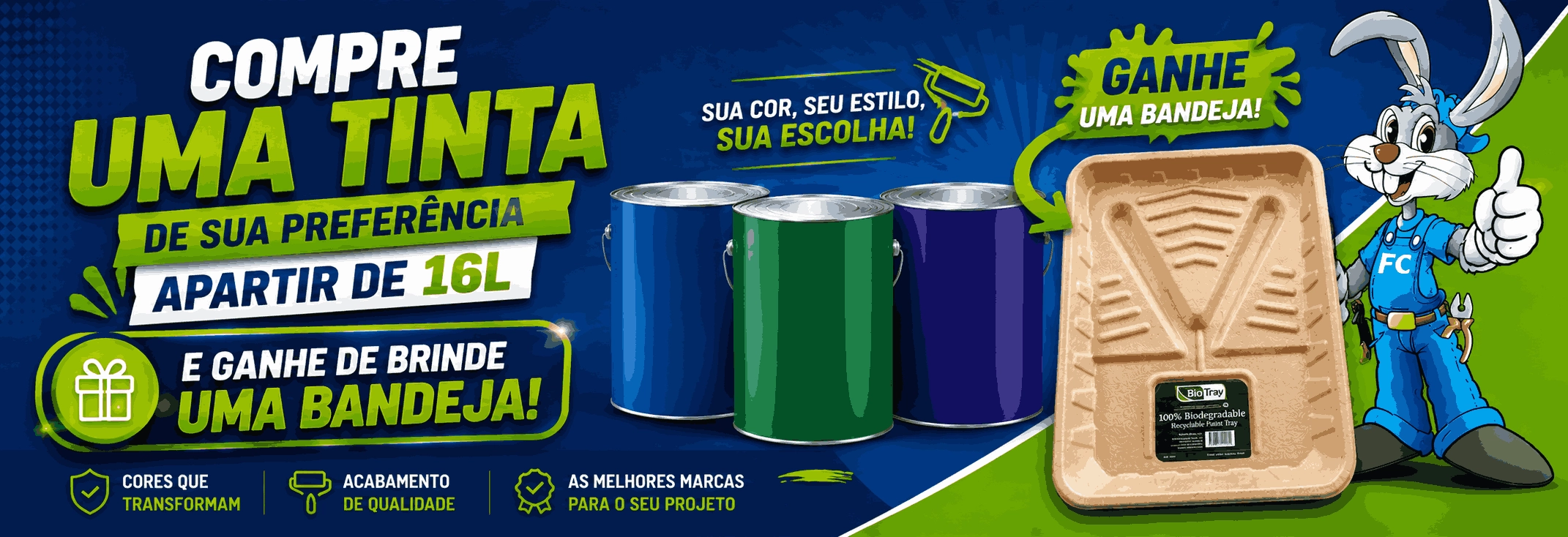 tinta oferta promocional
