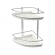 Porta Shampoo Cantoneira Duplo em Arame - STOLF 27cm x 20cm x 29,5 cm