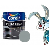 Tinta Fosca Pinta Piso Premium Internas e Externas 3,6L Coral - CINZA MEDIO