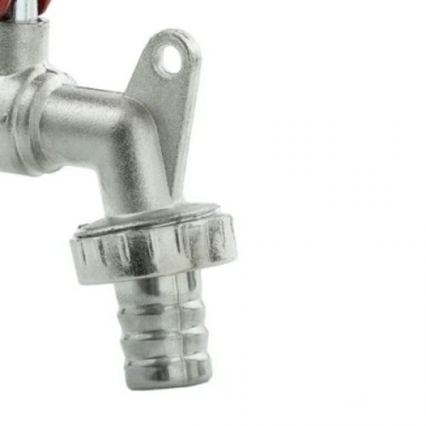 Torneira Jardim Esfera Metal 1/2x3/4 -  Cód 34241 - LINHA METAL