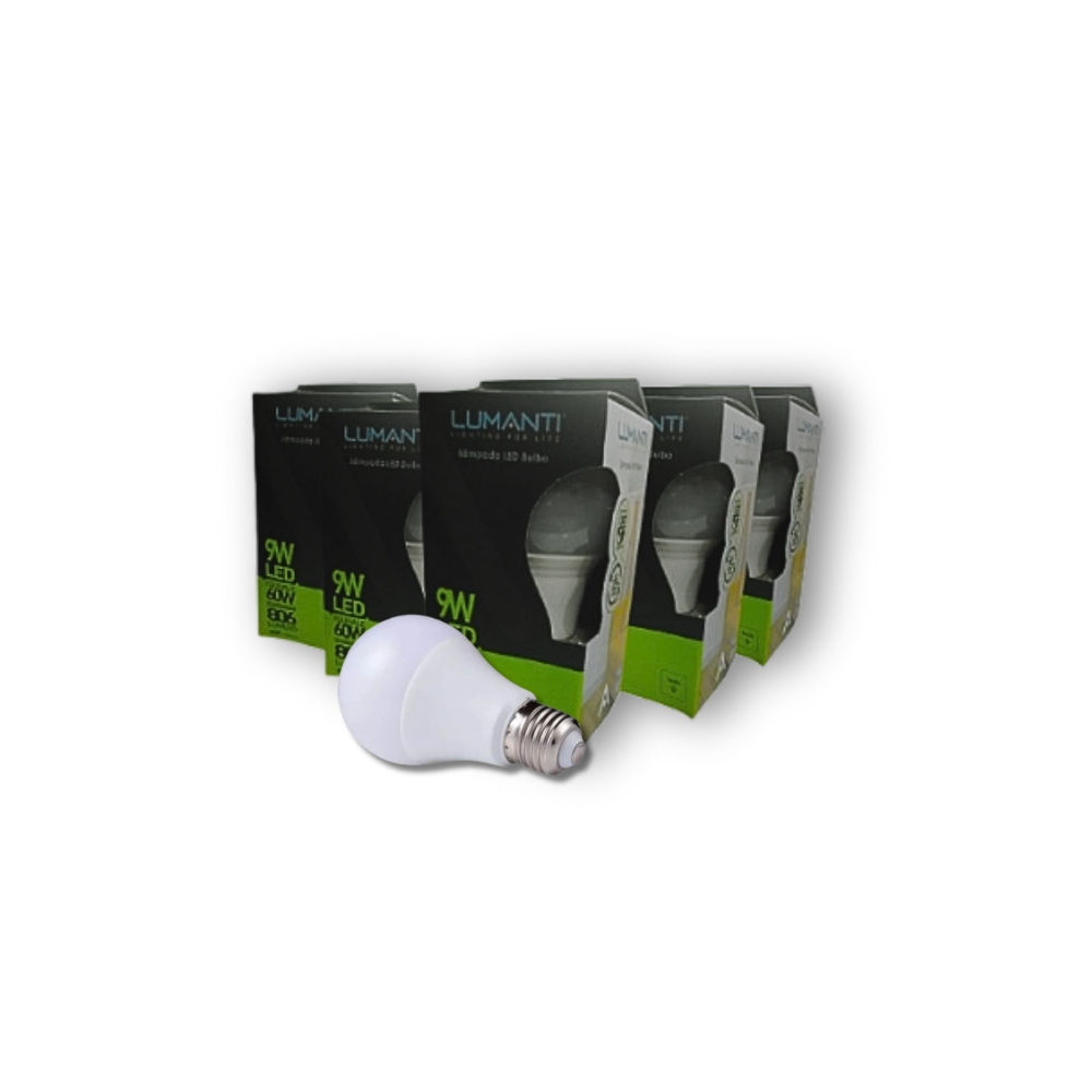 KIt 10 Lâmpadas 9W Led - 806 Lumens 6500k Luz Branca Fria