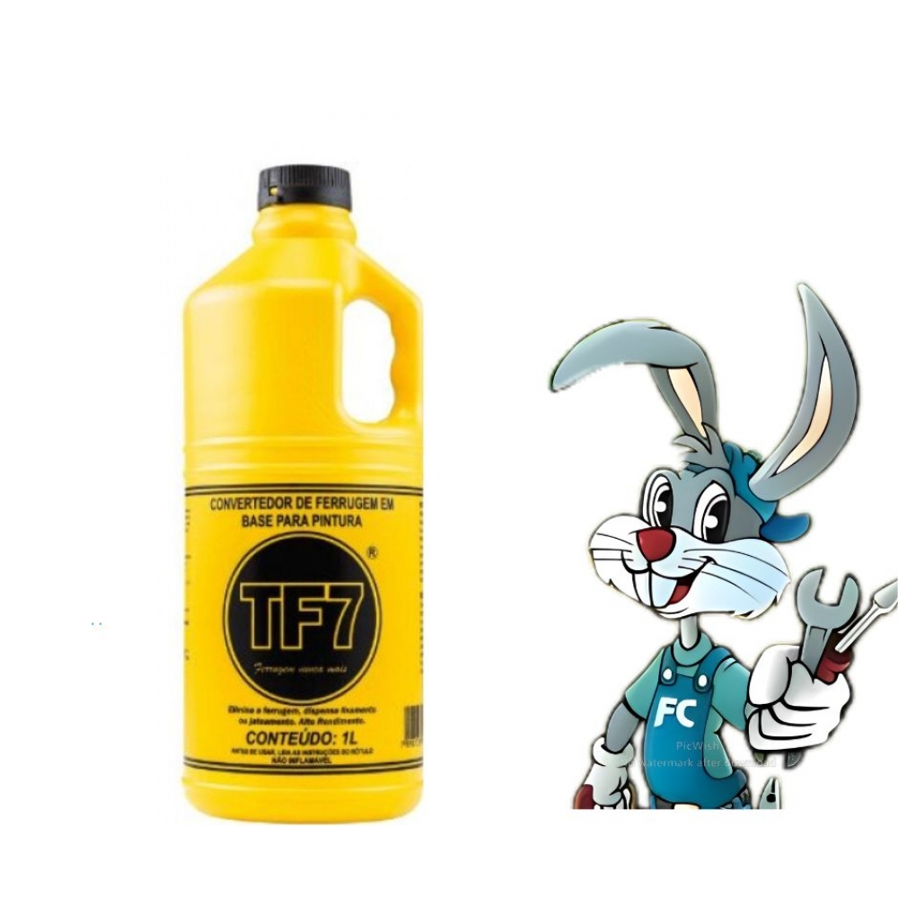 Convertor de Ferrugem 1 Litro - TF7 - cód 7660 - TF7
