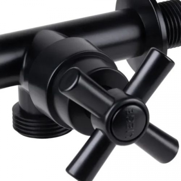 Torneira Máquina de Lavar ABS Black - 1/4 Volta - Cód:34797 - LINHA SINK