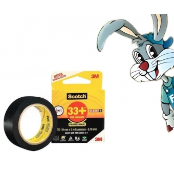 Fita Isolante - 19mm x 5m (33+) - cód 28209
