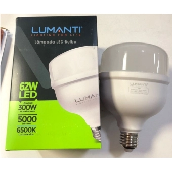 Lampada LED Bulbo 62w - 6500k