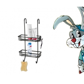 Suporte para Shampoo de Box com Ganchos - Future - cód 32652