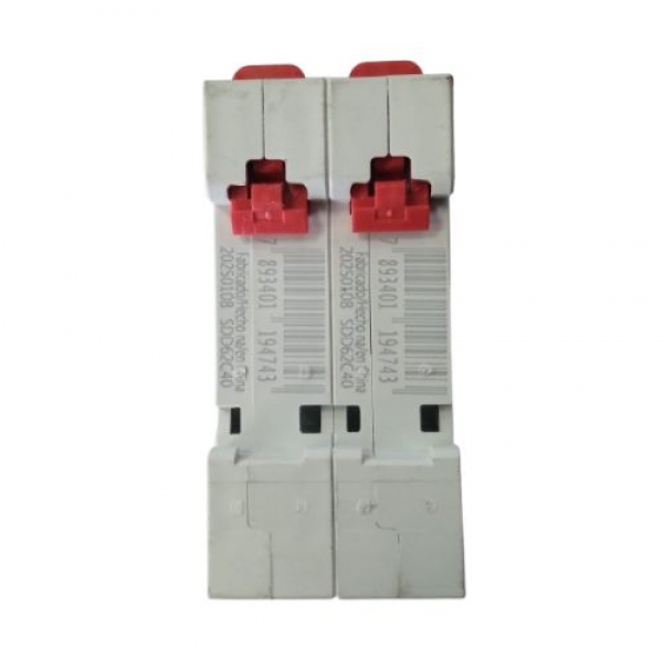 Disjuntor Bipolar STECK C40A - Cód 12842 - C40A