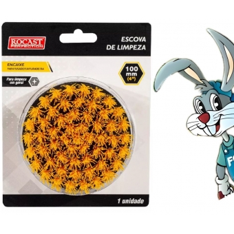 Escova de Limpeza para Parafusadeira/Furadeira 100mm (4) - cód 33517