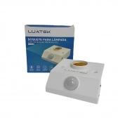 Soquete para Lâmpada com Sensor de Proximidade - Luatek