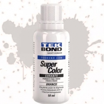 Corante Branco 50ml - Base D`Água