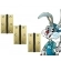 kit 3 peças - Dobradiça Leve 3 1/2 - cód 12406
