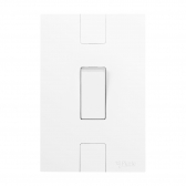 Interruptor 1 Tecla Vertical 250V -  Branco