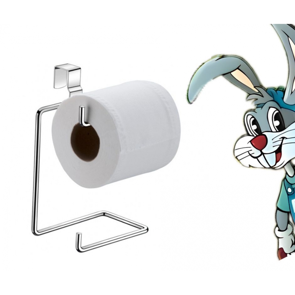 Suporte de Papel Higiênico Caixa Aclopada Cromado DUPLO - cód 14053