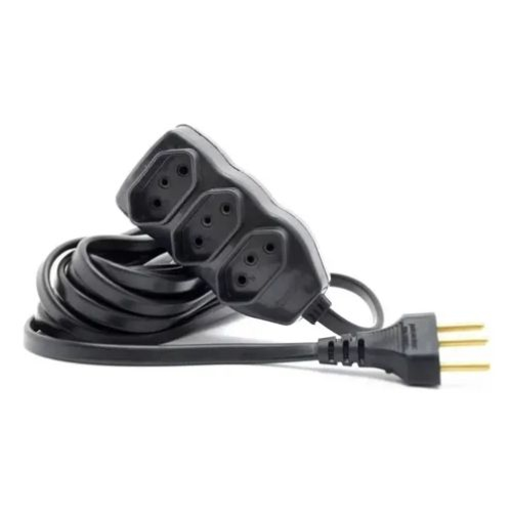 Extensão 5 Metros 2P+T 10A - Cód 10827 - PROTETOR