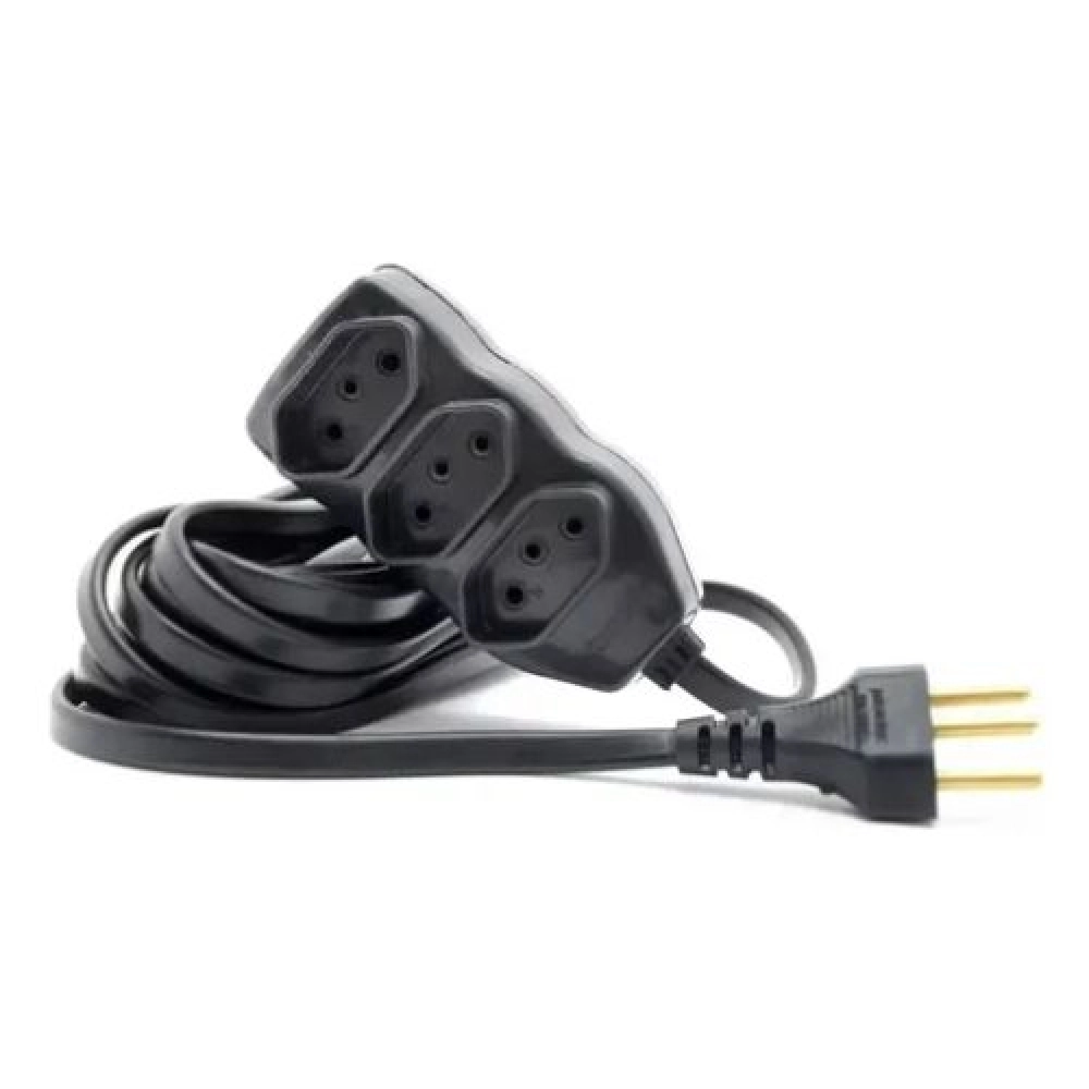 Extensão 5 Metros 2P+T 10A - Cód 10827 - PROTETOR