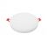 Painel De Led Borda Infinita 2 Em 1 Redondo 30W