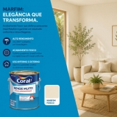 Tinta Coral Rende Muito 3,2L - Tinta concentrada - MARFIM