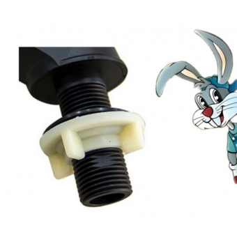 Torneira Lavatório Abs Black 1/4 de volta - cód 1294431P cód 12694