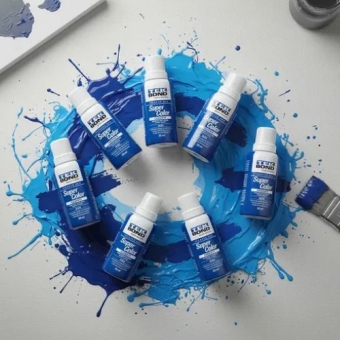 Corante Azul 50ml - Base D`Água