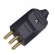 Plug Macho 2p + T 20A  250V - Prensa Cabo - Cód 13515 - MARGIRIUS
