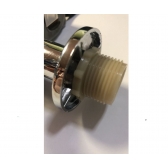 Torneira Máquina de Lavar  ABS  2 SAÍDAS - 1/4 Volta - cód: 1253431