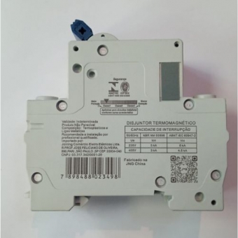 Disjuntor Bipolar JNG C16A - Cód 6429