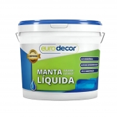 Manta Líquida 18kg Kg Emborrachada - Branco Eurodecor - MANTA LÍQUIDA