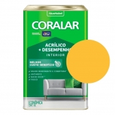 Tinta Coral Coralar 18L - Acrílico + Desempenho - AMARELO FREVO