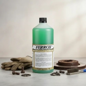 Removedor Neutralizador De Ferrugem Ferrox 1 Litro