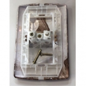 1 Tomada 2P + T 10A 250V - IMBUIA