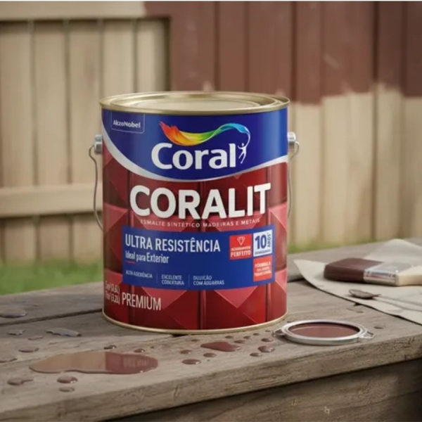 Esmalte Sintético Ultra Resistência Coral 3.6L - VERMELHO GOYA
