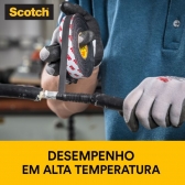 Fita Isolante Alta Fusão 19mm x 10m (3m) - cód 9847 - 3M