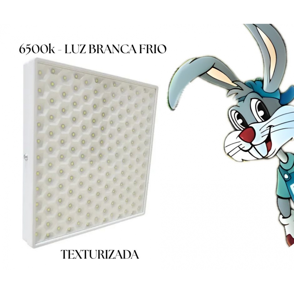 Luminária Colmeia Embutir Quadrado 36w  - cód 29709 - EMBULED