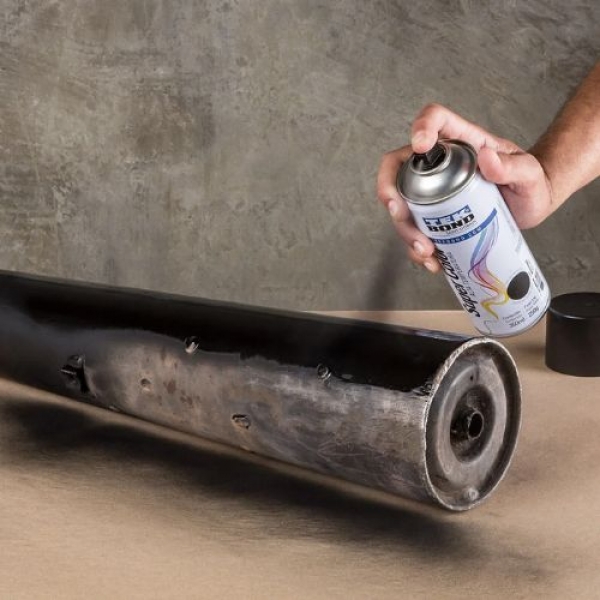 Spray Tek Bond - Preto Fosco Uso Geral - 350ml - USO GERAL