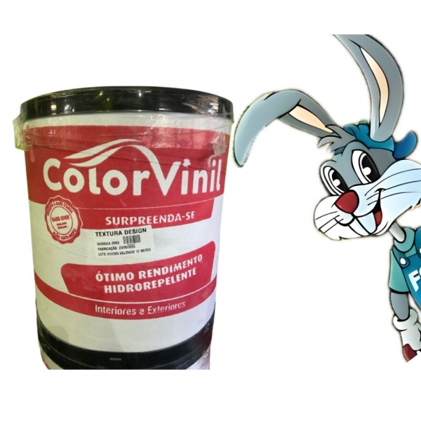 Barrica Colorvinil 25kg - Textura - COLORVINIL