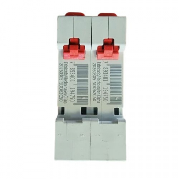 Disjuntor Bipolar STECK C50A - Cód 254 - C50A