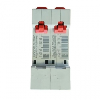 Disjuntor Bipolar STECK C50A - Cód 254
