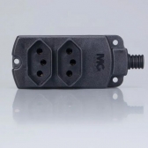 Tomada em Barra Multipla 2P+T 250V 20A/10A - Cód 29386 - MARGIRIUS