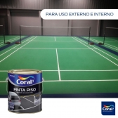 Tinta Piso Premium Internas e Externas 3,6L Coral - VERDE QUADRA