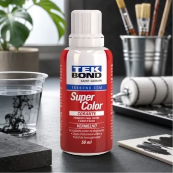 Corante Vermelho 50ml - Base D`Água