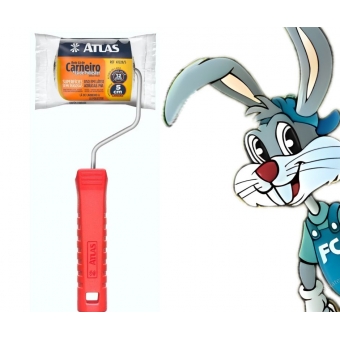 Rolo La Mista Carneiro + Polyester 5cm - cód 22125