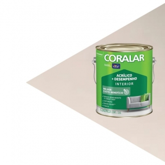 Tinta Acrílica Coral Coralar 3,6L – Economia com Qualidade