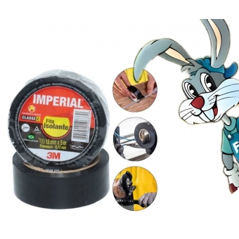 Fita Isolante Imperial (3M) 18mm x 5m - cód 24410