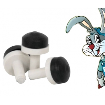 Kit Com 20 Pcs Vedante Carrapeta Para Torneira em Silicone Ou Borracha