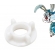 Porca Arruela Acetal para Válvula Lavatório 7/8 ABS  cód: 1603078 - cód 20187