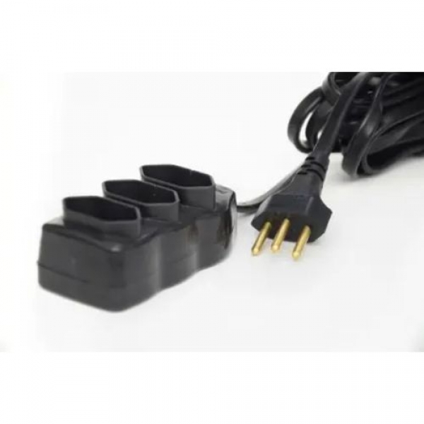 Extensão 5 Metros 2P+T 10A - Cód 10827 - PROTETOR