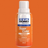 Corante Laranja 50ml - Base D`Água - TEK  BOND
