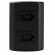 Tomada Dupla 2P+T 10A 250V - PRETO FOSCO