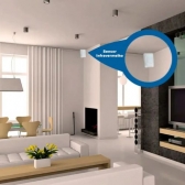 Sensor De Presença Parede Sobrepor Branco - Cód 10335 - PROGRAMÁVEL