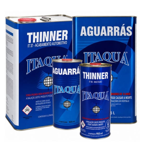 Aguarrás Itaqua 900ml - cód 3435 - ITAQUA